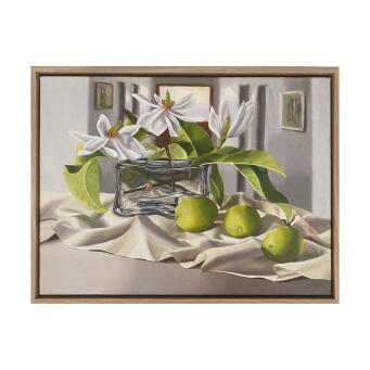 AMANDA OGILBY Glass with Three Limes