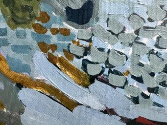 LYNNE FLEMONS Wombat Pool with Cradle Mountain - 4