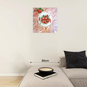 LIZ LOVELL Strawberries and Pink Silk - 3