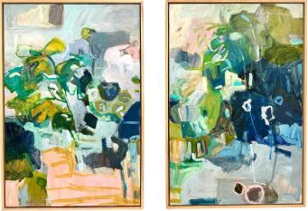 LIZ FITZGERALD Interior with pink sofa - 3