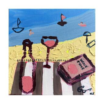KERRIE JACOBS On my Beach Towel