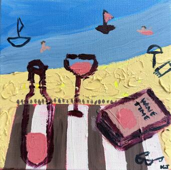 KERRIE JACOBS On my Beach Towel - 3