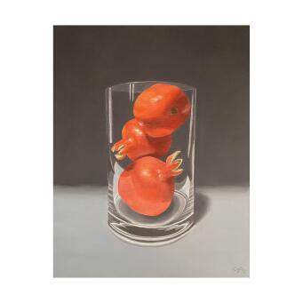 AMANDA OGILBY Trio of Pomegranates