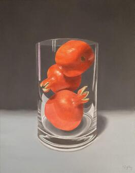 AMANDA OGILBY Trio of Pomegranates - 3