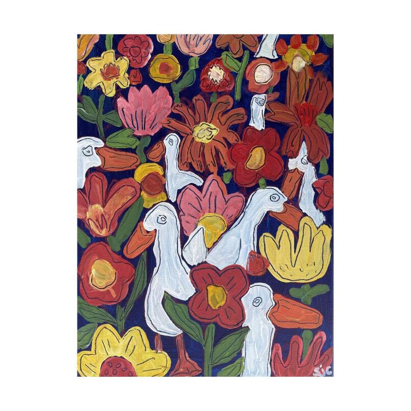 SARAH CAMPBELL In a field of Flowers