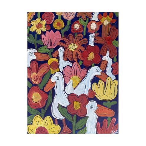 SARAH CAMPBELL In a field of Flowers