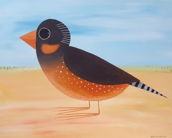 JOHN GRAHAM Zebra Finch - 3