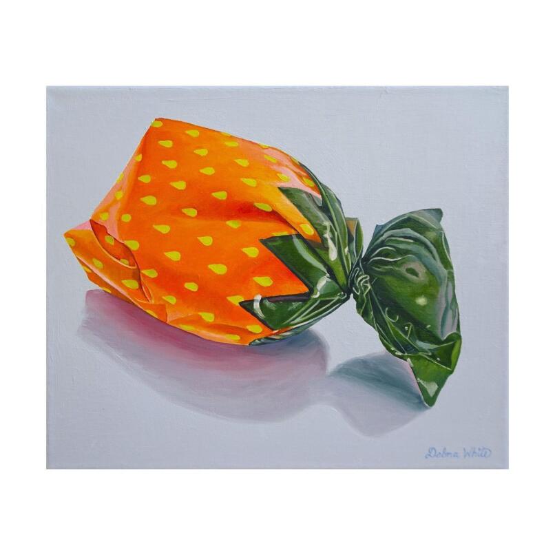 DELMA WHITE All Wrapped Up in Orange