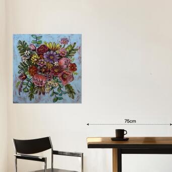 @LUCYCARART Orange Gum Flowers - 2