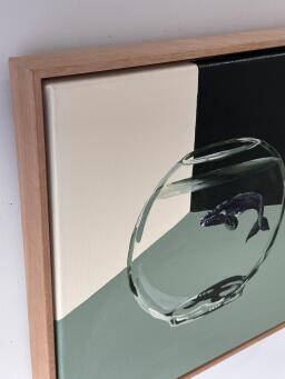 PRUDENCE COBURN Behind Glass (Southern Right Whale) - 6
