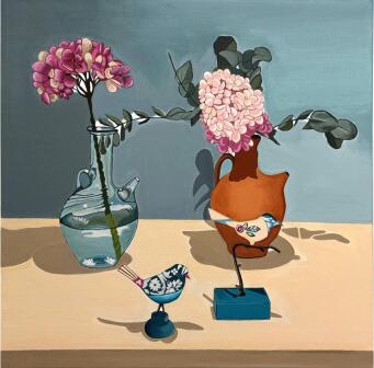 ZEINA KARA ALI Birds and Jars - 4