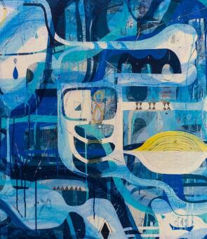 ANGELEA VAN DAM Blue Before Dawn - 4