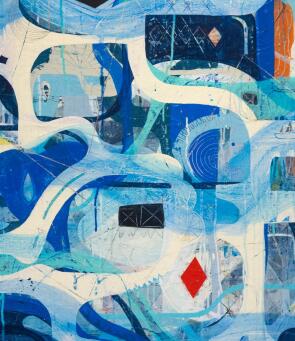 ANGELEA VAN DAM Blue Before Dawn - 6