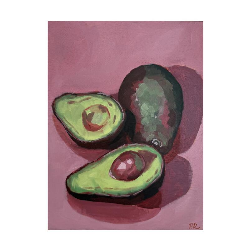 PIA REYNOLDS Pink avocados