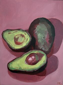 PIA REYNOLDS Pink avocados - 3