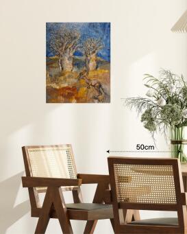 LIZ LOVELL Starry Night with the Baobab trees - 3