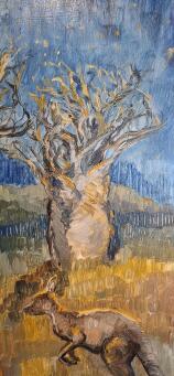 LIZ LOVELL Starry Night with the Baobab trees - 6