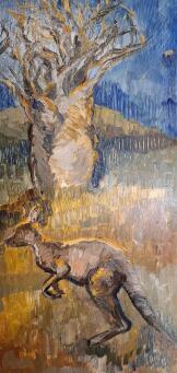 LIZ LOVELL Starry Night with the Baobab trees - 7