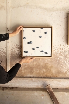 KARIN CUTLER Scattered Blue - 7