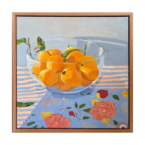 ANDRIANE GEORGIOU Lemons in Blue