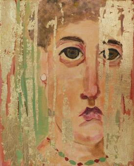 LINDA SCHNEIDER Fayum Triptych &ndash; Sione I, Sione II and Cild - 9