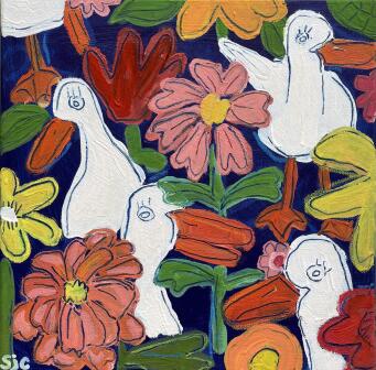 SARAH CAMPBELL Duck, Duck, Dahlia - 3