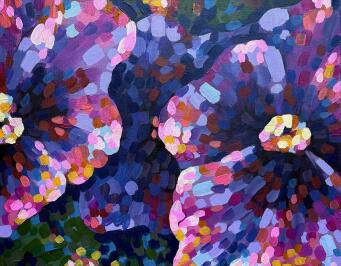 BRONWYN TRACEY Pops of pansy colour - 4