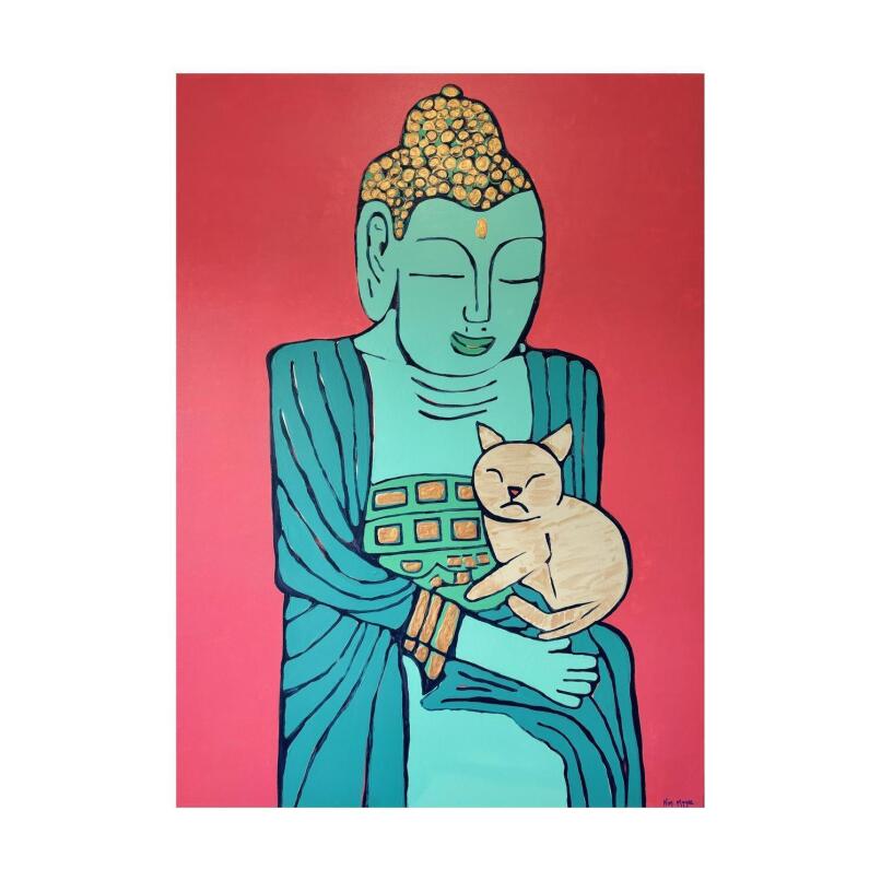KIM MAGEE BUDDHA'S CAT
