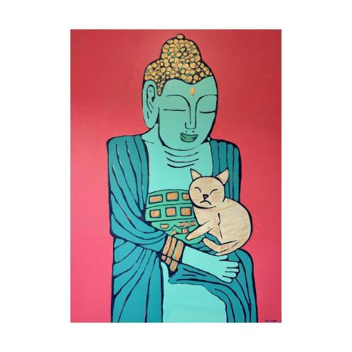 KIM MAGEE BUDDHA'S CAT