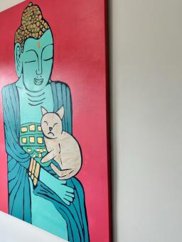 KIM MAGEE BUDDHA'S CAT - 6