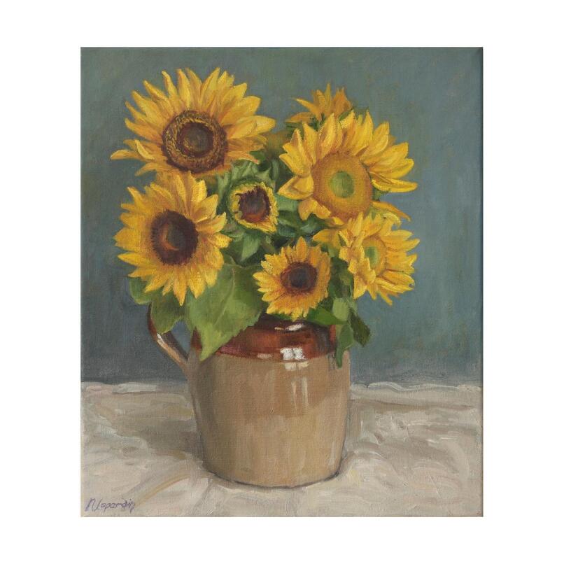 NATALIE LAPARDIN Sunflowers