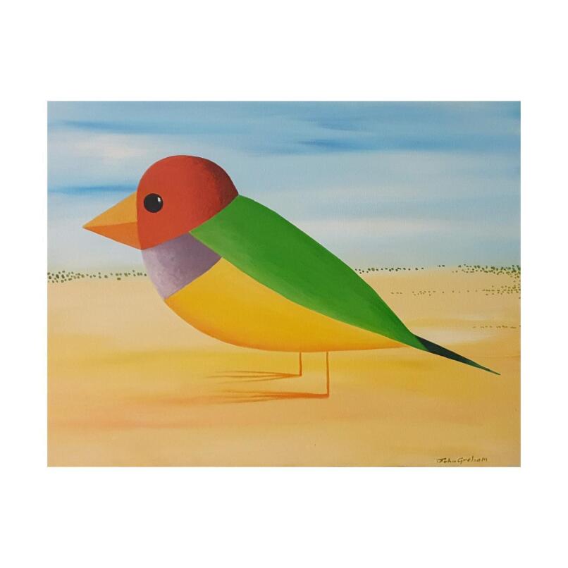 JOHN GRAHAM Gouldian Finch