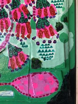 SARAH ROWE Fuchsias in a Cloud - 4