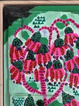 SARAH ROWE Fuchsias in a Cloud - 5