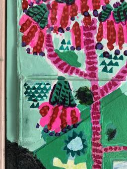SARAH ROWE Fuchsias in a Cloud - 6