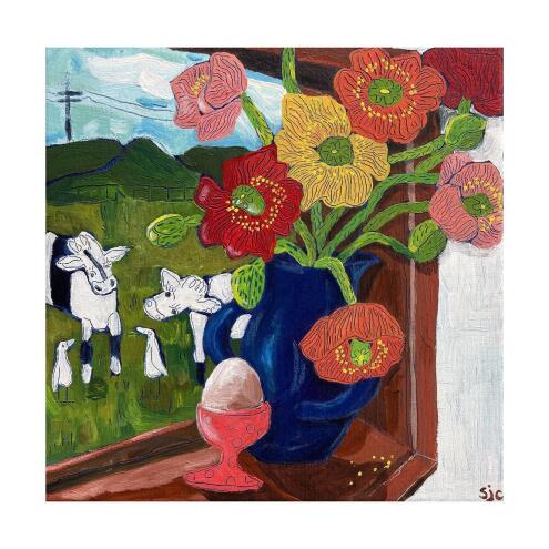 SARAH CAMPBELL Poppies for Breakfast