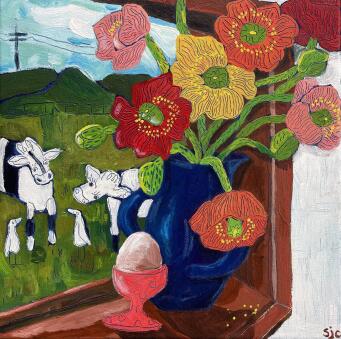SARAH CAMPBELL Poppies for Breakfast - 3