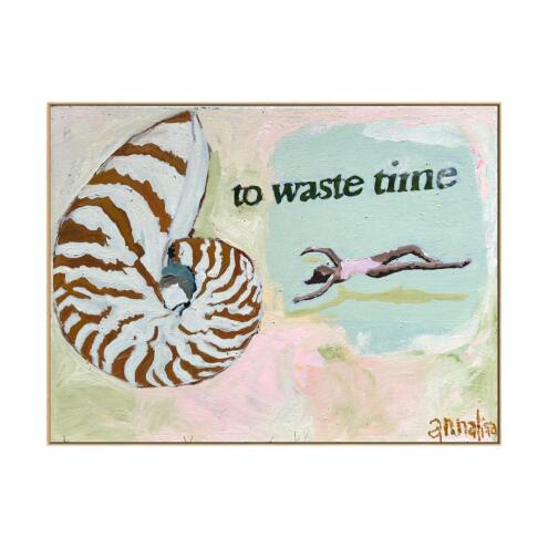 SALTWATER WOMAN To waste time