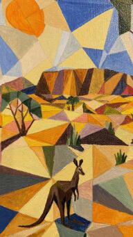 VASILY KULCHENKO Uluru Mosaic - 6