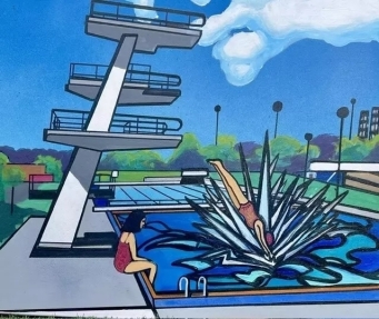 TRACEY ESTEVES MidCentury Pool Dreams - 3