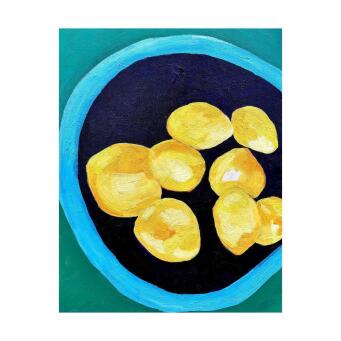 EMMALEEN DIAZ The Green Lemon Bowl in Firenze, series 1