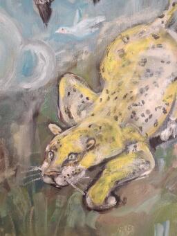LIZ LOVELL 7 Leopards and 27 Sandgrouse - 9