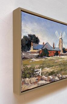FANGMIN WU Farm with windmills - 2