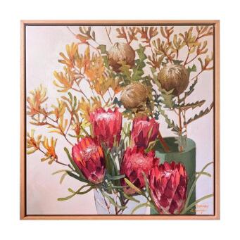 ANDRIANE GEORGIOU Proteas and Kangaroo Paw