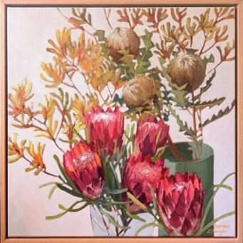 ANDRIANE GEORGIOU Proteas and Kangaroo Paw - 3