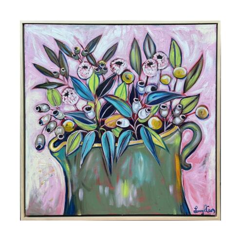 @LUCYCARART Green Vase