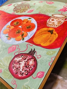 CHRISTABEL PAGE Mother's new Table Runner - 10