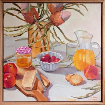 ANDRIANE GEORGIOU Morning Table with Banksias - 3