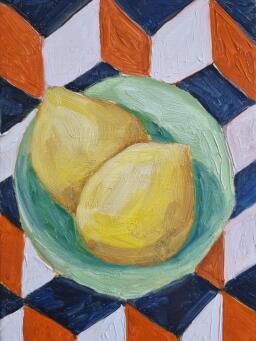 JO DUNSMUIR Lemons and Tumbling Blocks - 3