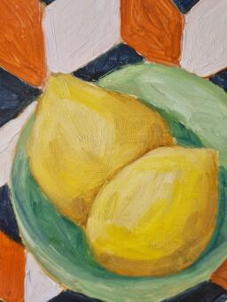 JO DUNSMUIR Lemons and Tumbling Blocks - 4